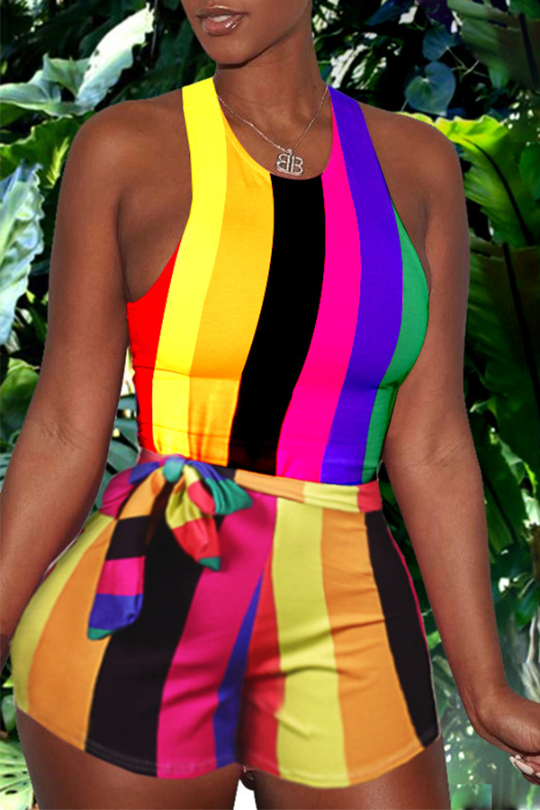 Lovely Casual Striped Yellow One-piece Rompers(With Belt, Yellow stripes
Lovely Casual Striped Yellow One-piece Rompers(With Belt, Yellow stripes