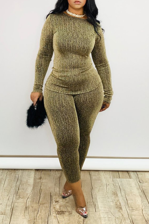 Lovely Casual Basic Green Two-piece Pants Set
Lovely Casual Basic Green Two-piece Pants Set