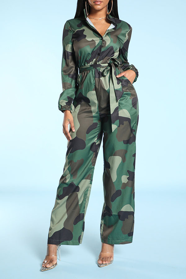 Lovely Leisure Camo Print Army Green One-piece Jumpsuit, Army green camouflag
Lovely Leisure Camo Print Army Green One-piece Jumpsuit, Army green camouflag