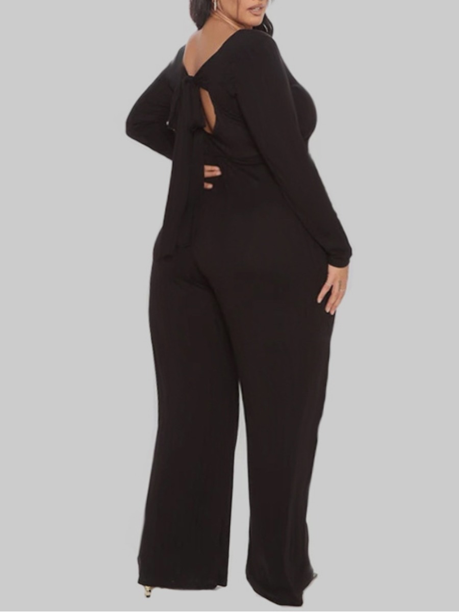 lovely Leisure U Neck Lace-up Basic Black Plus Size Denim One-piece Jumpsuit
lovely Leisure U Neck Lace-up Basic Black Plus Size Denim One-piece Jumpsuit