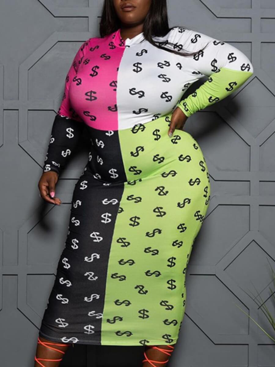 Lovely Casual Half A Turtleneck Print Patchwork Multicolor Plus Size Two-piece Pants Set, Multi
Lovely Casual Half A Turtleneck Print Patchwork Multicolor Plus Size Two-piece Pants Set, Multi