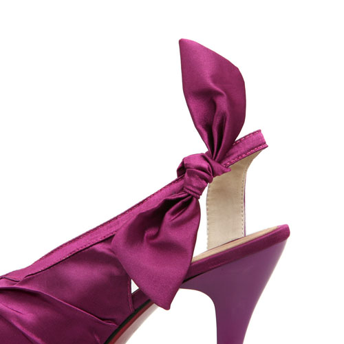 Fashion Peep Toe Platform Stiletto High Heels Purple Slingbacks Sandals ...