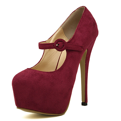 closed toe mary jane heels