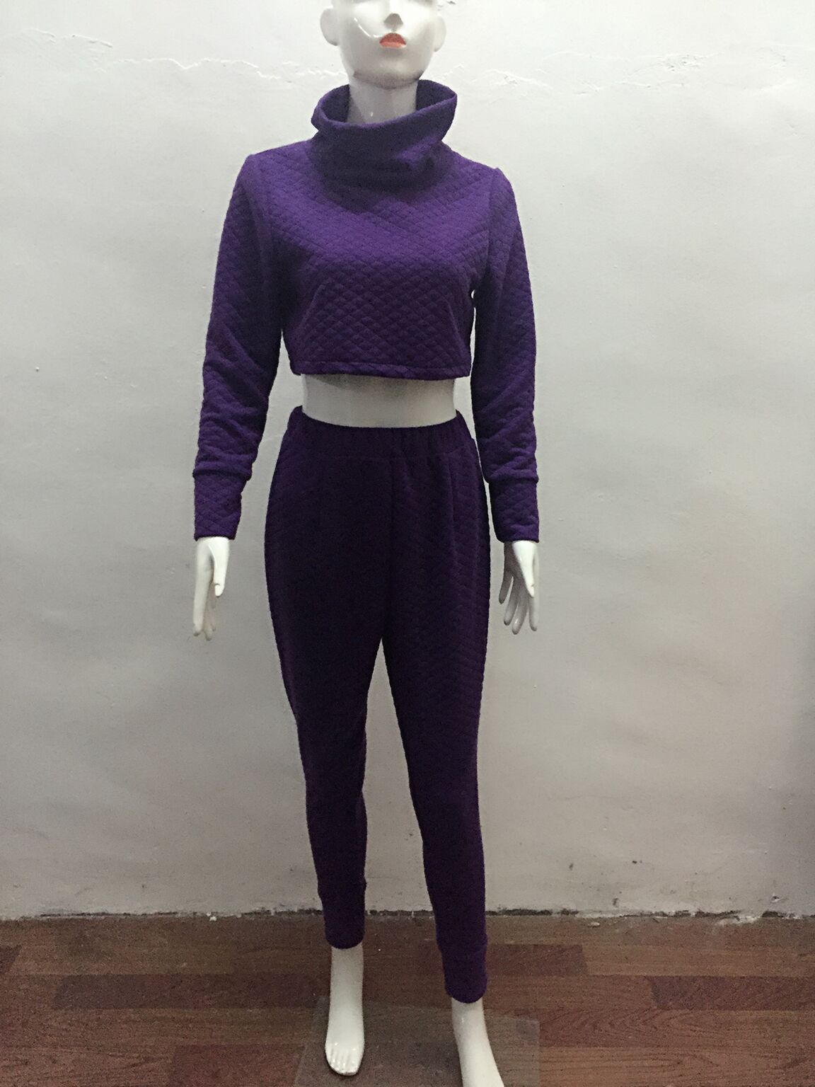 turtleneck two piece set