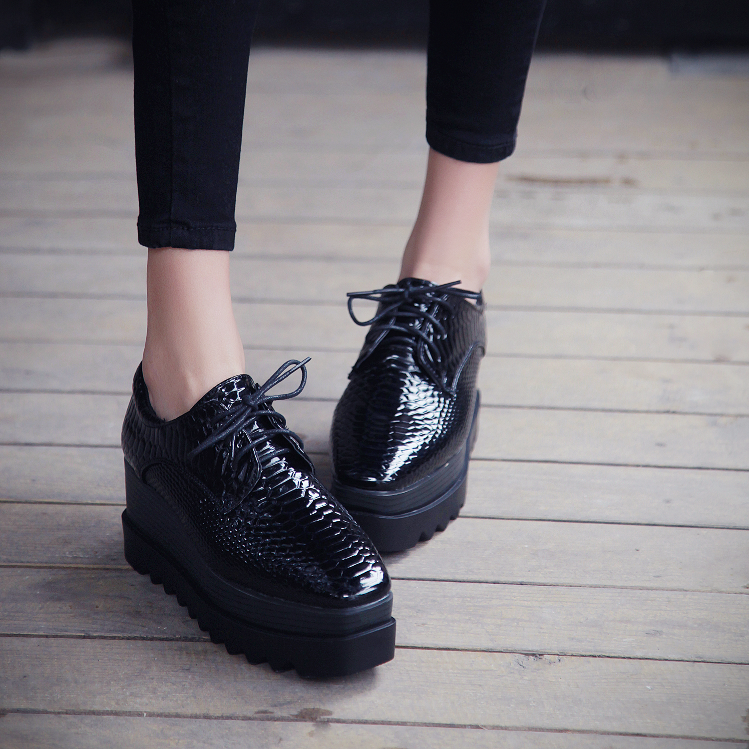 platform wedges closed toe