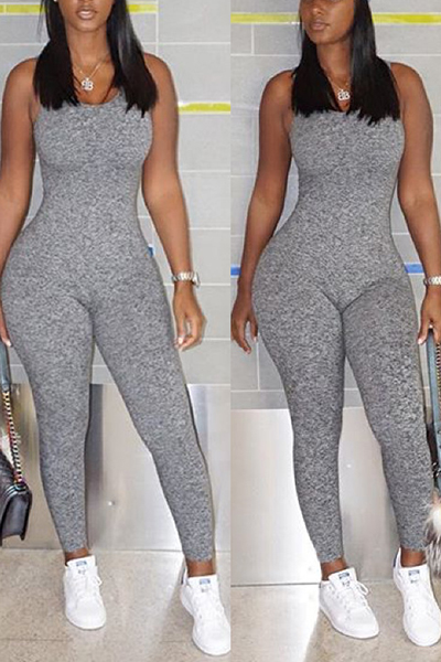 sleeveless one piece jumpsuit