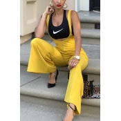 Lemon Yellow Jumpsuit