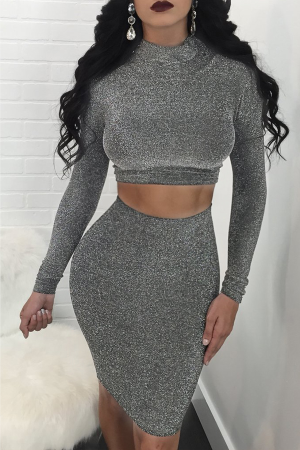 turtleneck two piece set