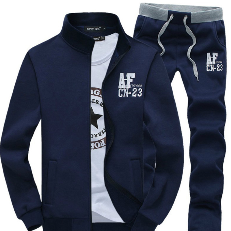

Lovely Casual Letters Printed Navy Blue Cotton Blends Two-piece Pants Set