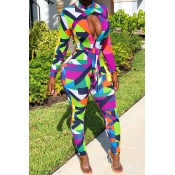 Lovely Chic Hollowed-out Skinny Multicolor One-pie