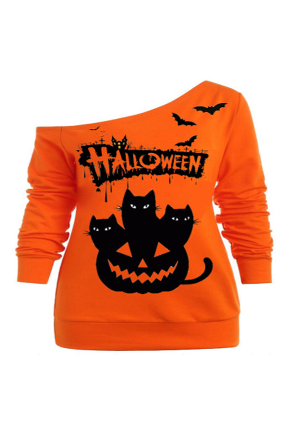 

Lovely Hallowmas Printed Croci Sweatshirt Hoodie