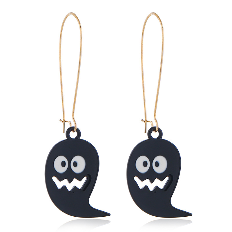 

Lovely Chic Black Alloy Earring