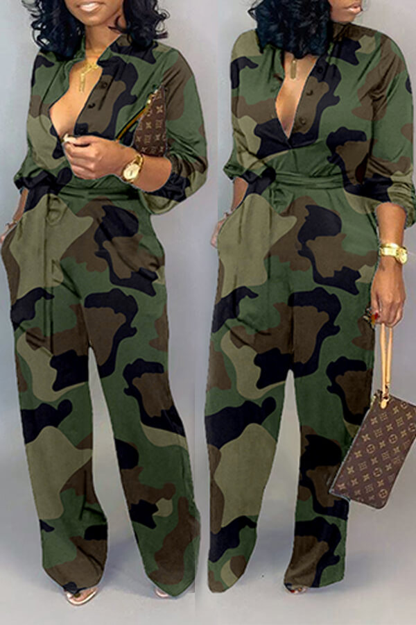 camouflage jumpsuit