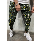 Lovely Casual Printed Green Pants
