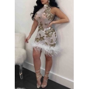 Lovely Sexy See-through White Mini Prom Dress(With