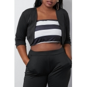 Lovely Casual Black Short Coat