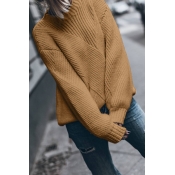 Lovely Basic Khaki Sweater