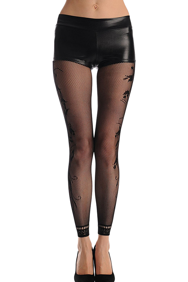 

Lovely Sexy Fishnet Black Bodystocking
