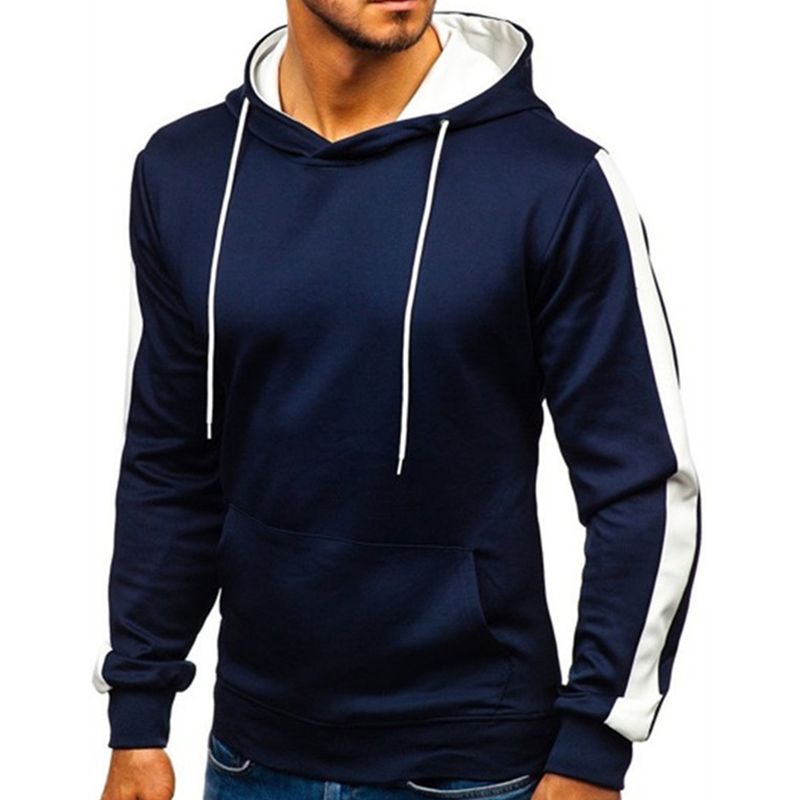 

Lovely Casual Hooded Collar Navy Blue Hoodie