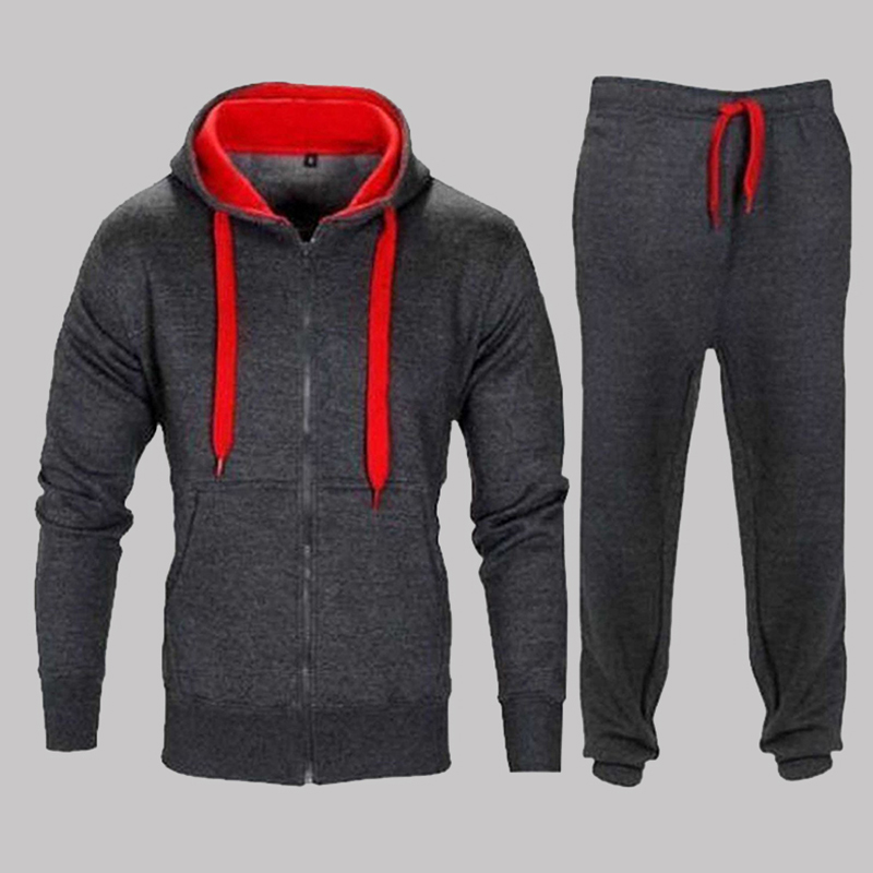 

Lovely Casual Hooded Collar Dark Grey Two-piece Pants Set