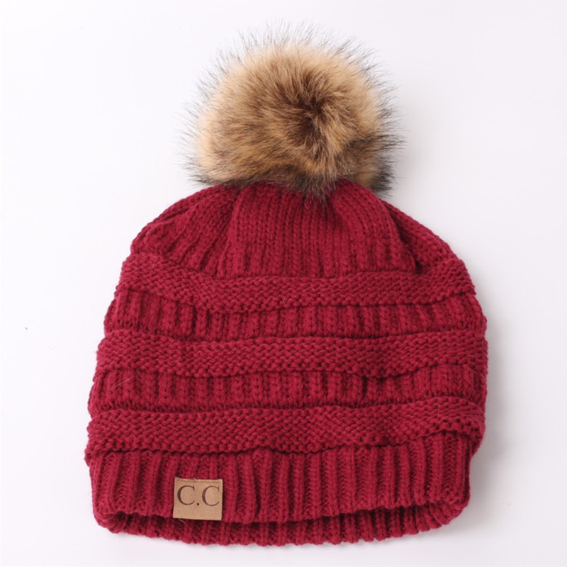 

Lovely Trendy Basic Red Beanie