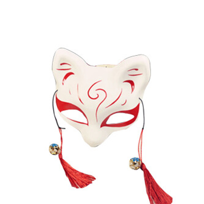 

Lovely PVC Casual Gradual change Tassel Easter Mask, Black