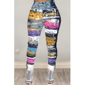 LW BASICS Trendy Printed Multicolor Pants