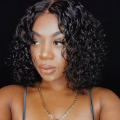 Lovely Stylish Curly Black Wigs