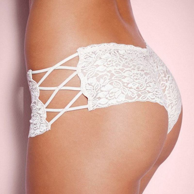

Lovely Sexy Hollow-out White Panties