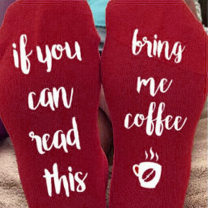 Lovely Cotton Fashion Letter Regular Socks