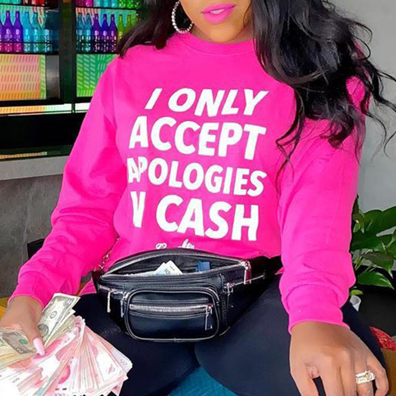 

Lovely Casual Letter Rose Red Sweatshirt Hoodie