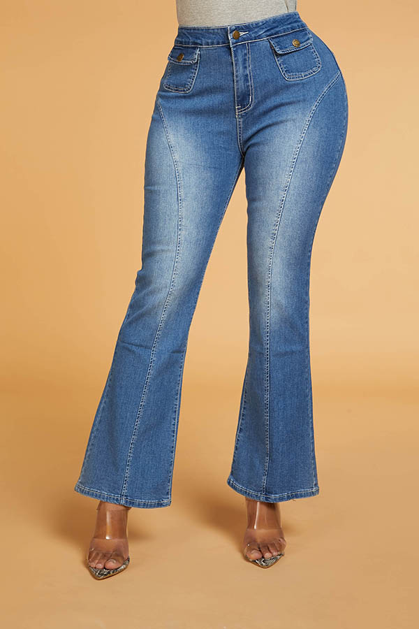 Lovely Chic Make Old Blue Jeans