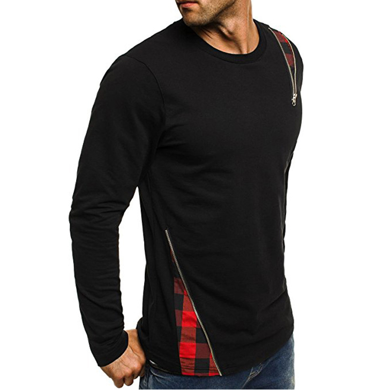 

Lovely Casual Patchwork Red T-shirt