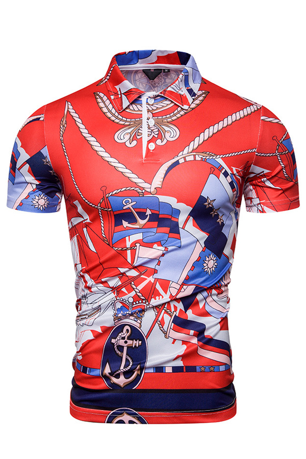 

Lovely Bohemian Floral Print Croci Shirt
