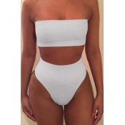 LW BASICS Plus Size Tube Top Bra Set