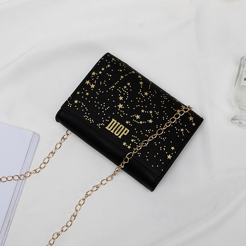 

Lovely Chic Black Messenger Bag