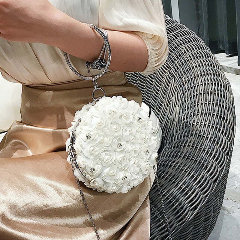 

Lovely Trendy Patchwork White Messenger Bag