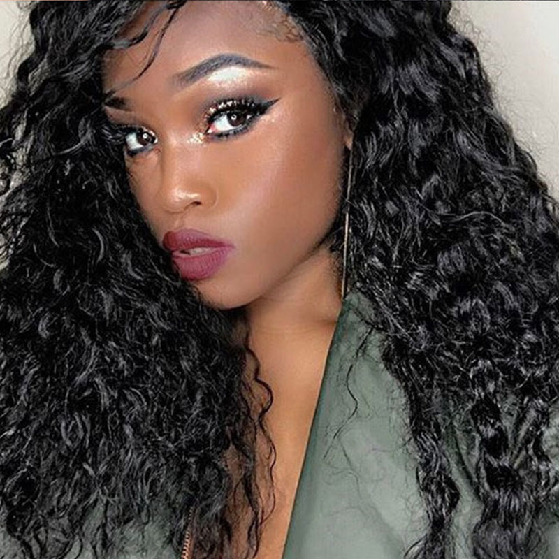 

Lovely Trendy Curly Black Wigs