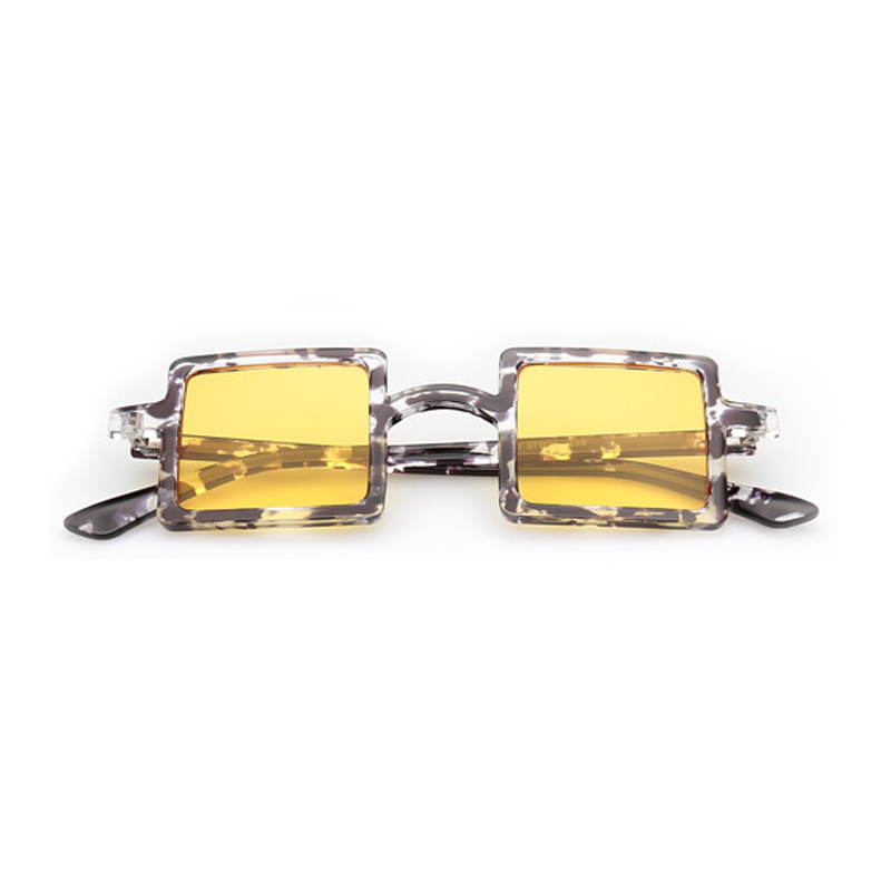 Lovely Casual Big Frame Design Yellow Sunglasses