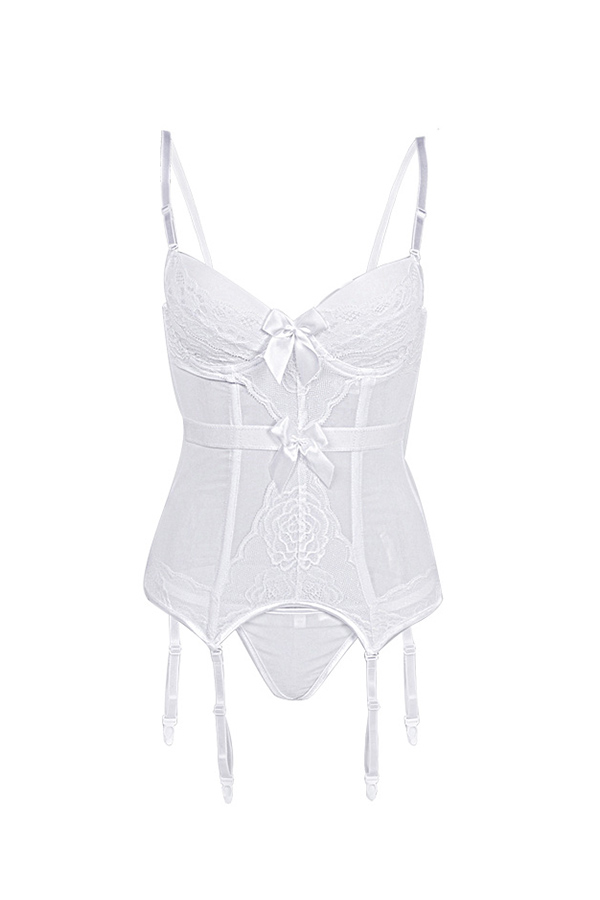 

Lovely Sexy See-through White Accessories