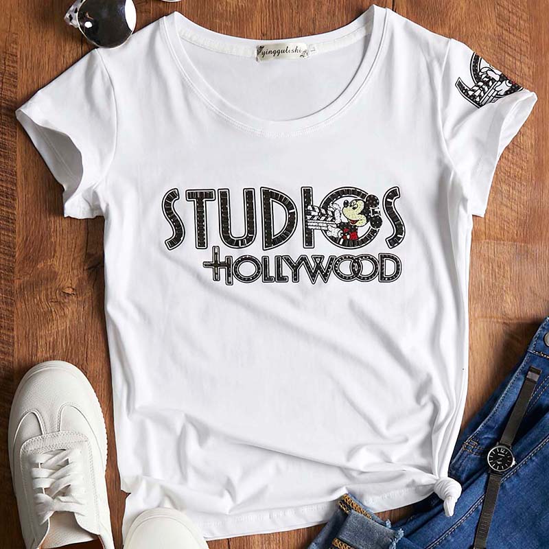 

Lovely Casual Letter Print White T-shirt