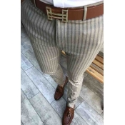 Lovely Trendy Striped Taupe Pants