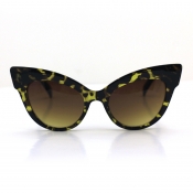 Lovely Stylish Print Black Sunglasses
