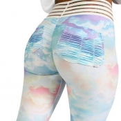 Lovely Sportswear Tie-dye Multicolor Pants