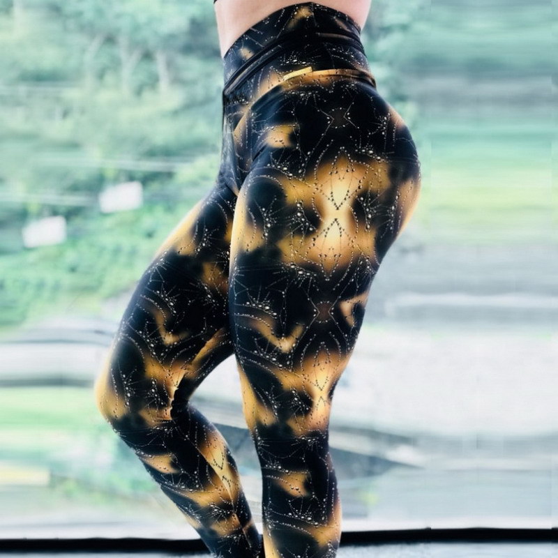 

Lovely Sportswear Print Yellow Plus Size Pants