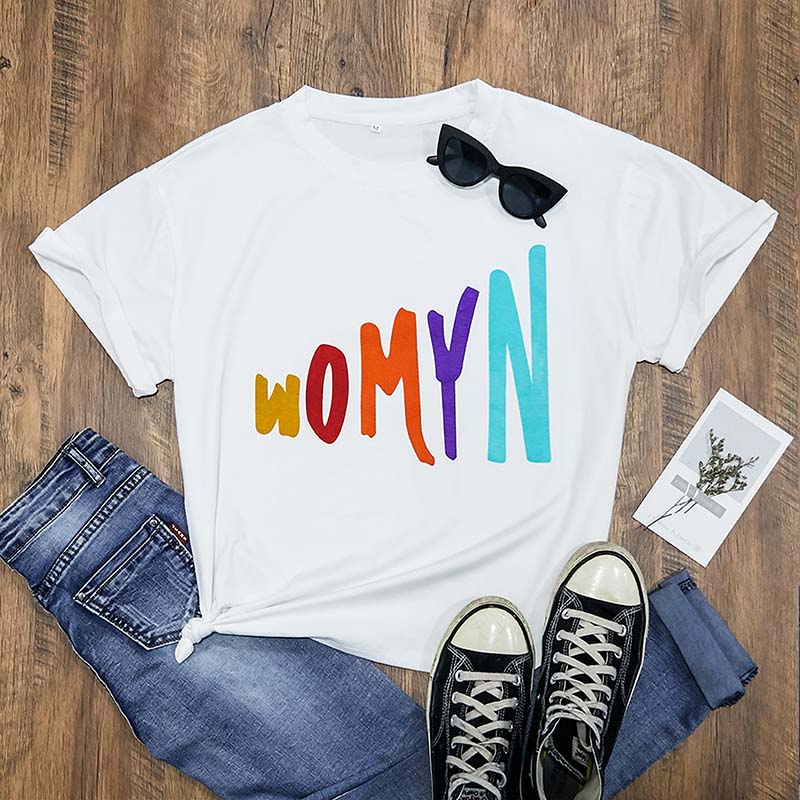 

Lovely Leisure Letter Print White T-shirt
