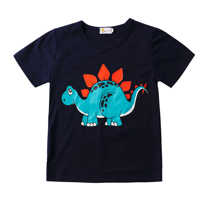 

Lovely Casual Print Dark Blue Boy Two-piece Shorts Set