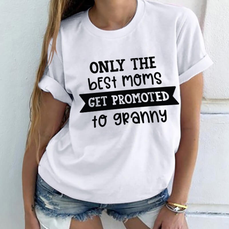 

Lovely Plus Size Casual Letter White T-shirt
