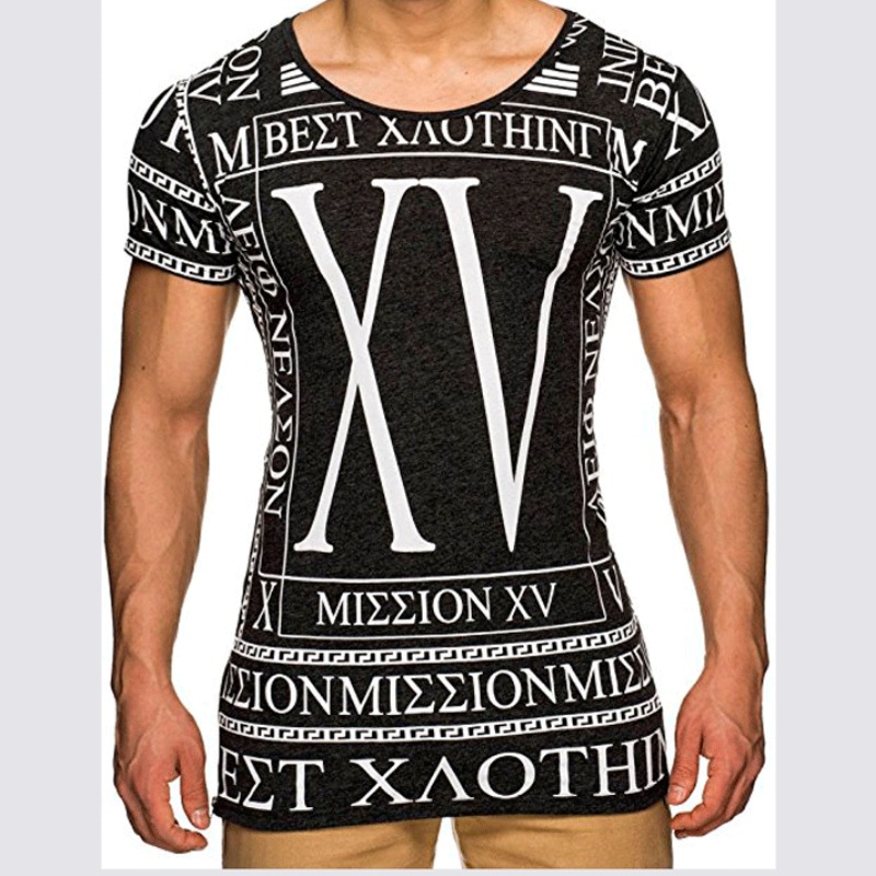 

Lovely Casual Letter Print Black T-shirt