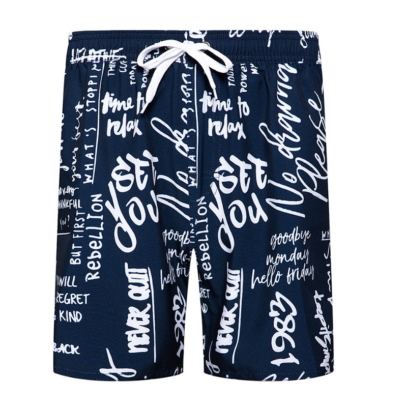 

Lovely Leisure Letter Print White Shorts
